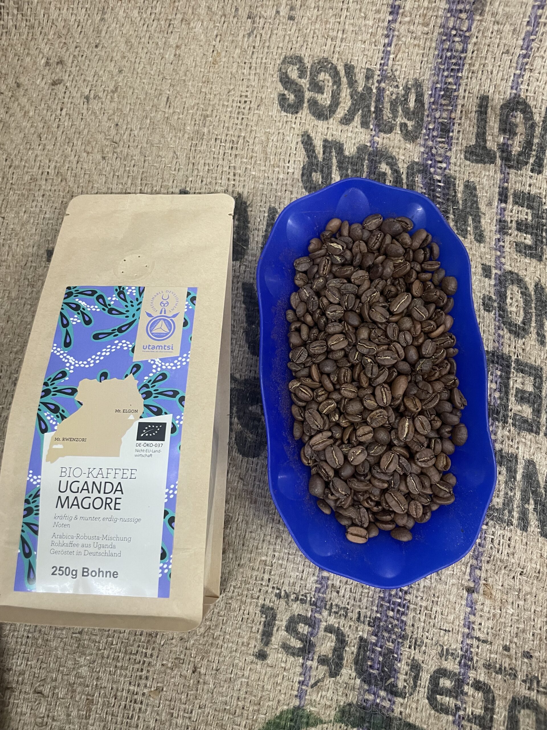 Bio Uganda Magore Kaffee(röst)1
